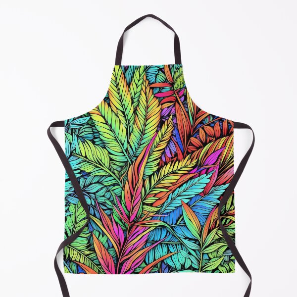 Item preview, Abstract Leafs Colorful Doodle Pattern designed and sold by Desfix.