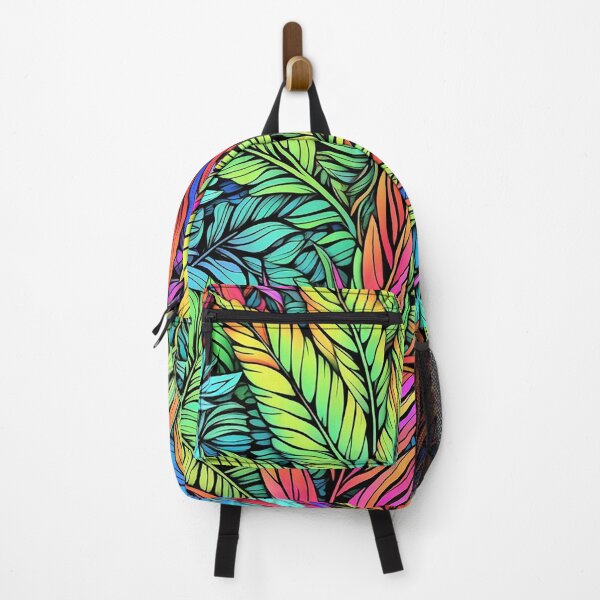 Item preview, Abstract Leafs Colorful Doodle Pattern designed and sold by Desfix.