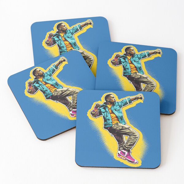 Item preview, Urban Rhymes: Street Art-Inspired Hip Hop Singer Sticker designed and sold by Juuskus.