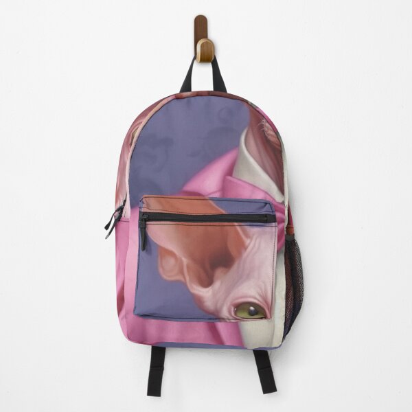 Item preview, Sphynx cat in a pink jacket and bow designed and sold by anytka.