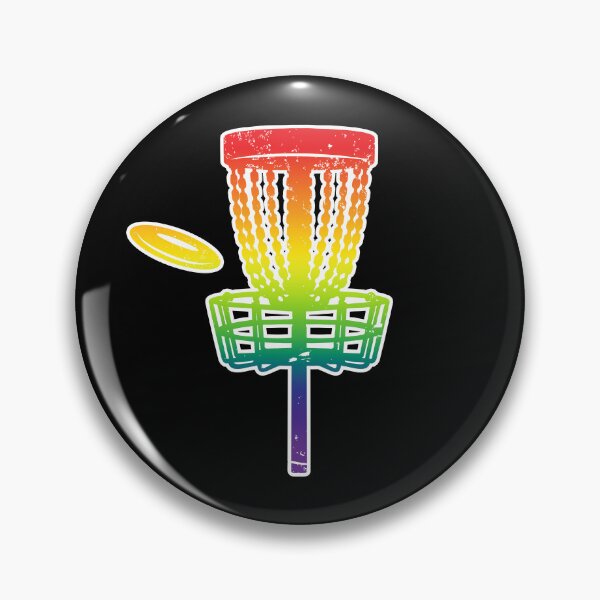 Artikelvorschau, Disc Golf Gay LGBTQ Pride entworfen und verkauft von JBDeszigns.