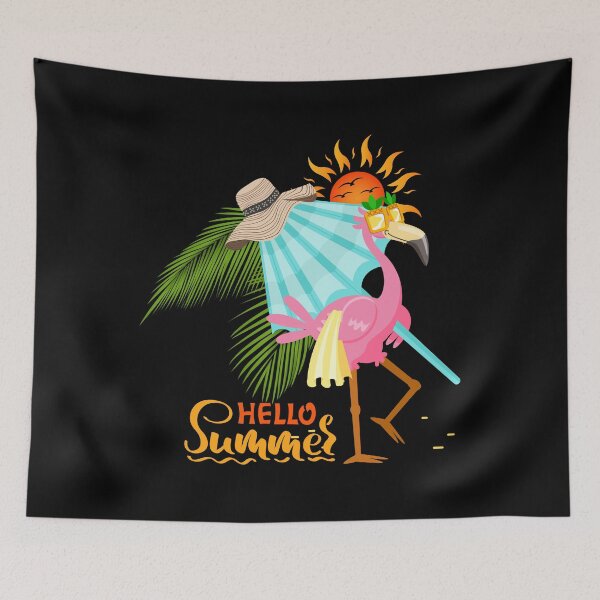 Item preview, Summer Patterns With Flamingos And Pineapple. designed and sold by PODgraphics.