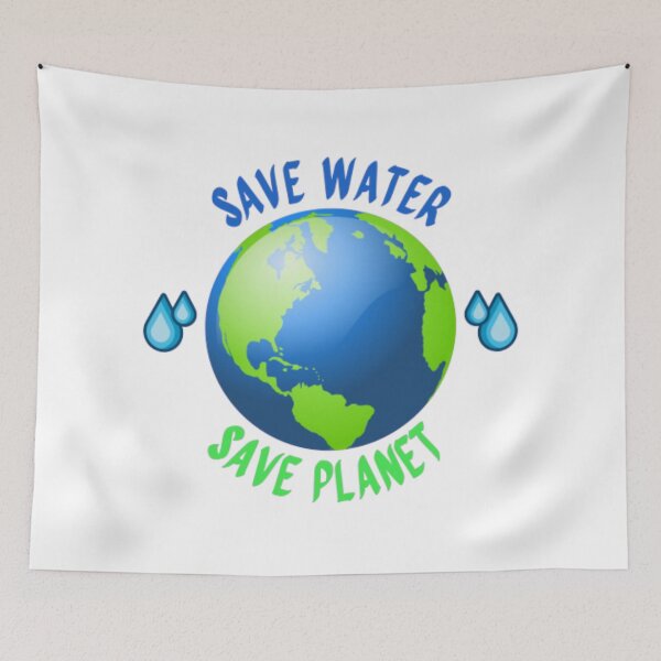 Item preview, Save water save the planet designed and sold by TeePassion.