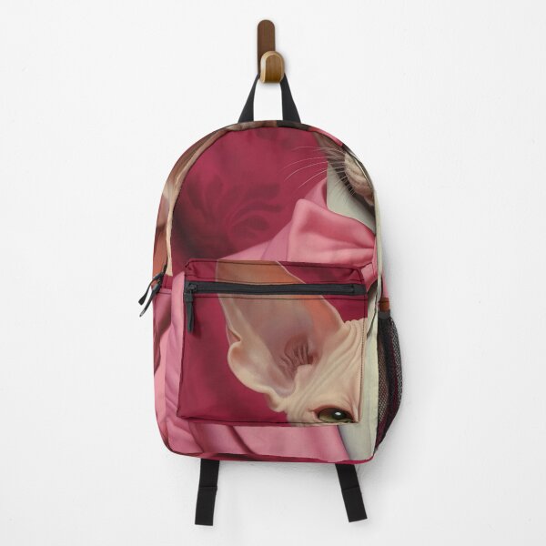 Item preview, Sphynx cat in a pink jacket and bow designed and sold by anytka.