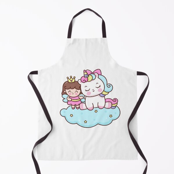 Item preview, Cute Unicorn Cartoon and The Beautiful Fairy Princess designed and sold by OFMdesigns.