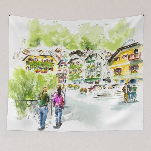 Item preview, Hallstatt marketplace people designed and sold by CorneliaPilz.