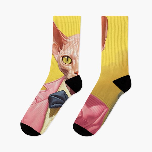 Item preview, Sphynx cat in a pink jacket and bow designed and sold by anytka.
