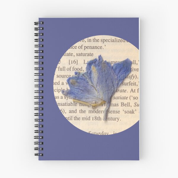 Item preview, Flower on vintage page C designed and sold by Julianum.