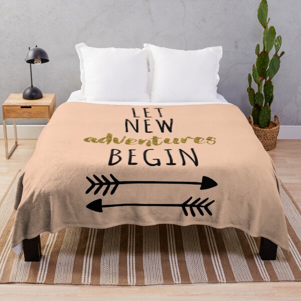 Item preview, New Adventures Quote designed and sold by quarantine81.