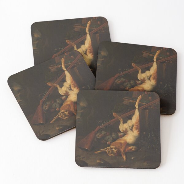 Item preview, A Hunter's Bag, with Dead Hare | Melchior d'Hondecoeter | 1695 designed and sold by CJET.