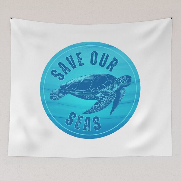 Item preview, Save our seas designed and sold by addict2reading.