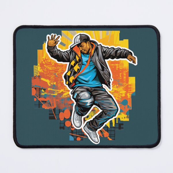 Item preview, Street Beats: Graffiti Hip Hop Performer Sticker designed and sold by Juuskus.
