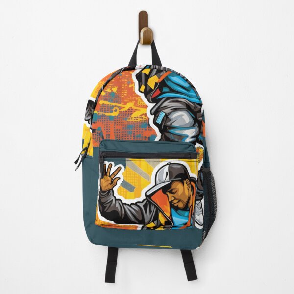 Item preview, Street Beats: Graffiti Hip Hop Performer Sticker designed and sold by Juuskus.