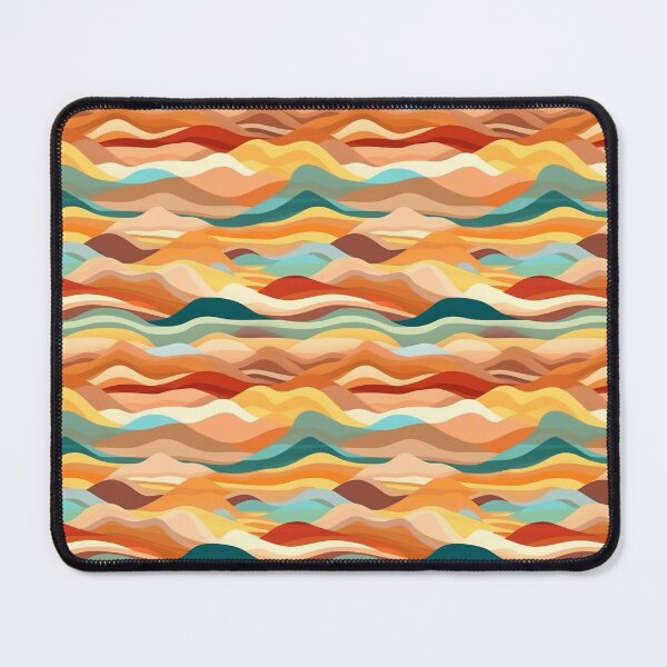 Item preview, Abstract Desert Summer Sunrise Pattern designed and sold by idekDesigns.