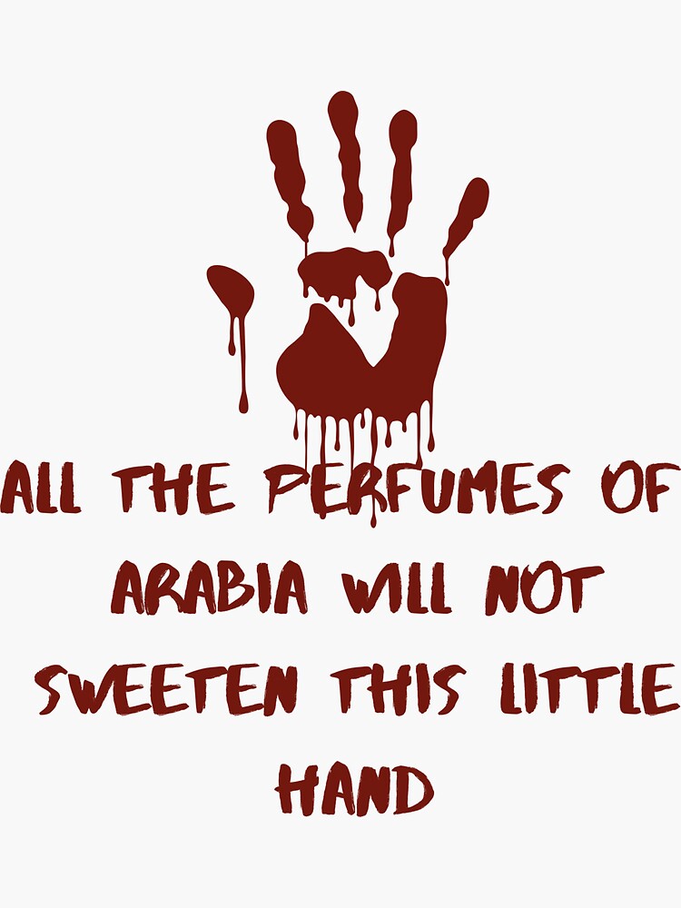 Lady Macbeth's Lament Shakespeare Quote Design