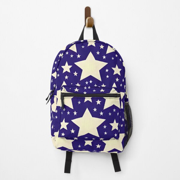 Item preview, White stars on blue background designed and sold by WhatTheTrendsDo.