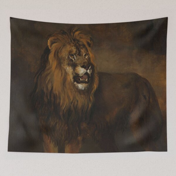 Item preview, A Lion from the Menagerie of King Louis Napoleon | Pieter Gerardus van Os | 1808 designed and sold by CJET.