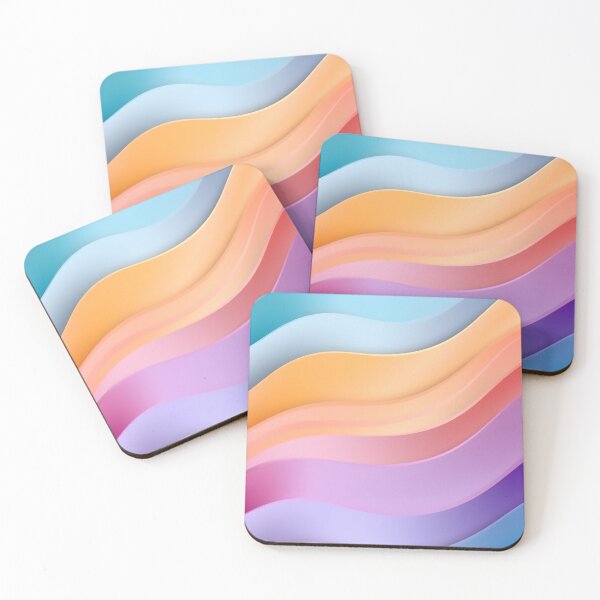 Item preview, Multi layers color texture papercut layers in gradient banner. Abstract realistic papercut decoration textured with cardboard wavy layers designed and sold by anytka.