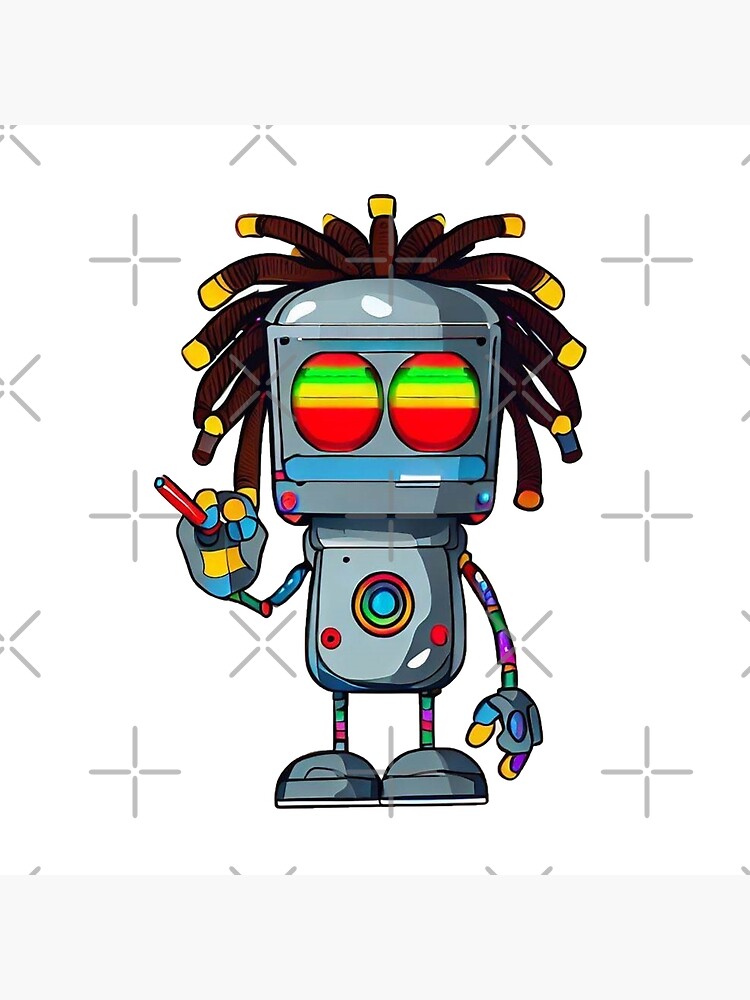 Disover Bots Love Reggae Premium Matte Vertical Poster