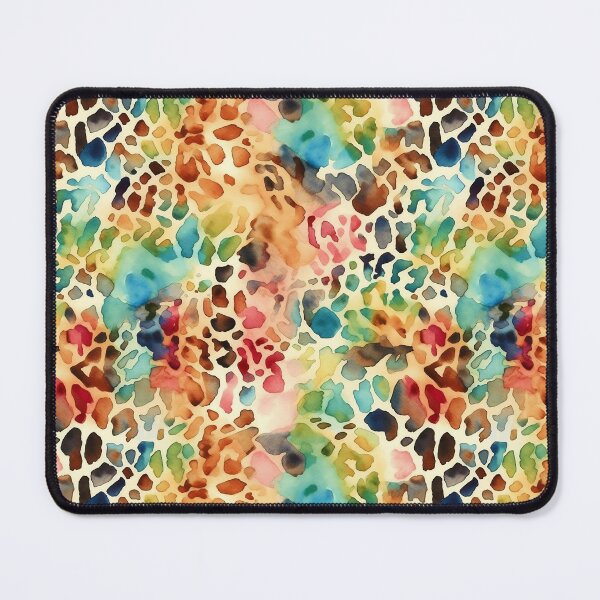 Item preview, Wild Elegance: Watercolor Leopard Skin Pattern, Animal Print, by Mila van Meer designed and sold by Mila van Meer.