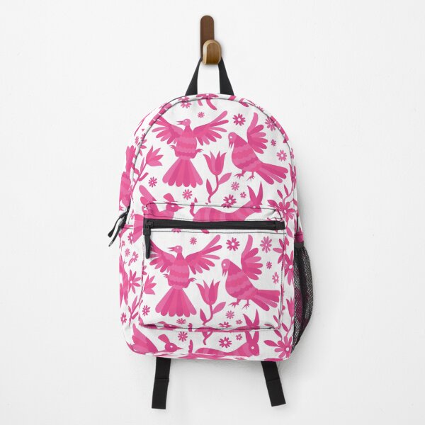 Item preview, otomi, pink otomi texture, mexican otomi, mexican art, mexican craft, mexican folk, otomi texture, mexican pattern, flowers, birds, animals, pink designed and sold by Terevela.