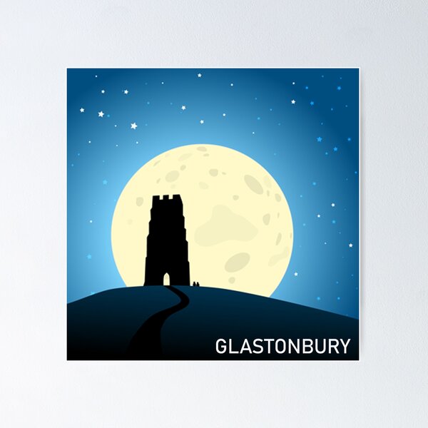 Item preview, Mystical Tor of Glastonbury designed and sold by TheSouthWest.