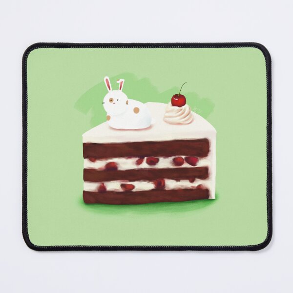 Item preview, Biscotti Sits on a Slice of Black Forest Gateau - Green designed and sold by mwkairos.