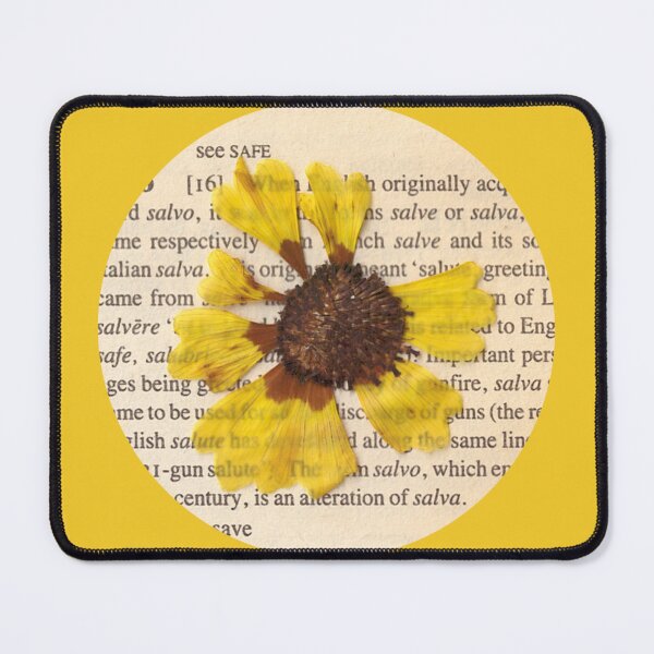 Item preview, Flower on vintage page D designed and sold by Julianum.