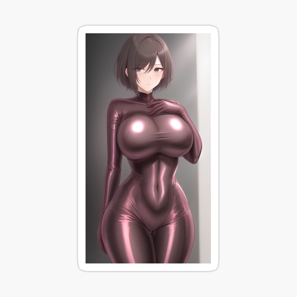 Latex anime girl