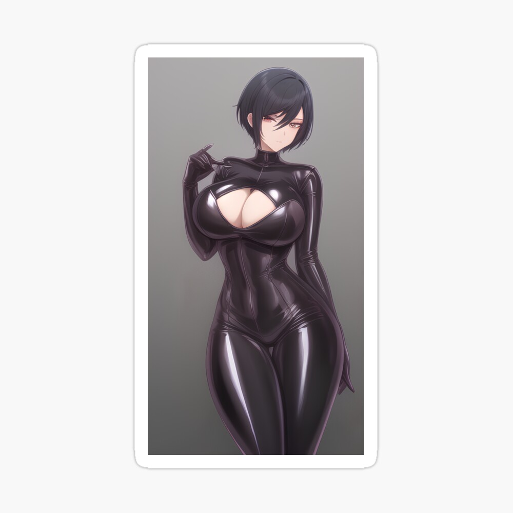 Latex anime girl