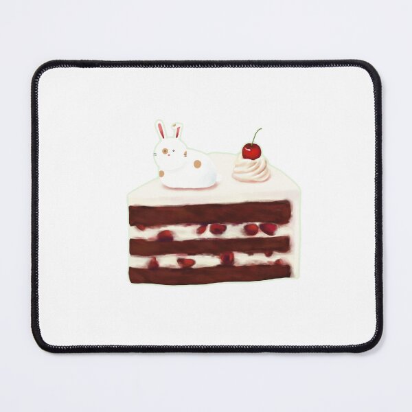 Item preview, Biscotti Sits on a Slice of Black Forest Gateau - Transparent designed and sold by mwkairos.