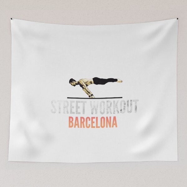 Item preview, Street Workout Barcelona Design shirt designed and sold by Stefanoprince84.