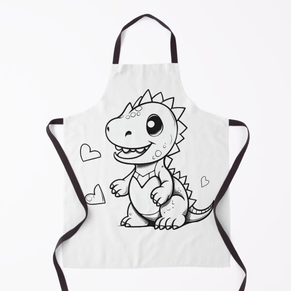 Item preview, Dinosaur With Hearts designed and sold by ZefirDesign.