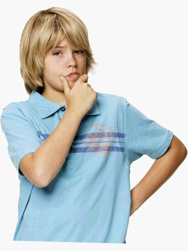 "Cole Sprouse as Cody Martin" Sticker for Sale by dchen34 Redbubble