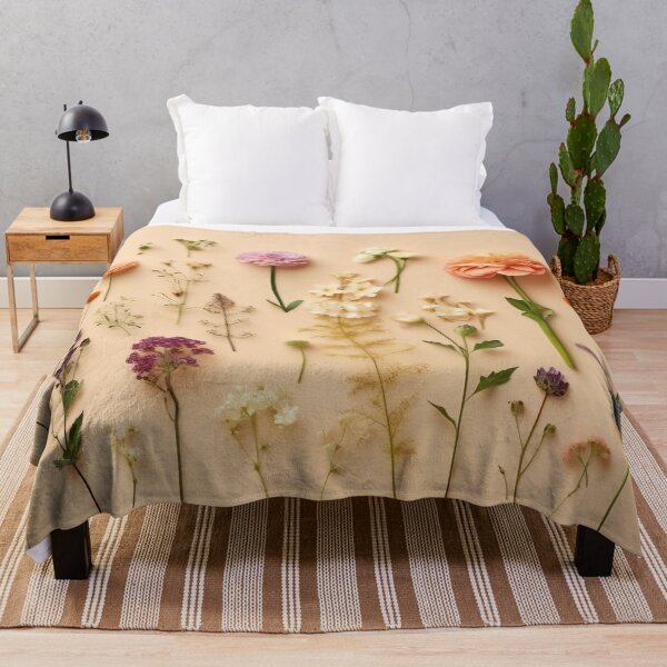 Item preview, Arrangement of spring flowers against a beige background. Blooming concept. Flat lay. Minimalistic concept. designed and sold by anytka.
