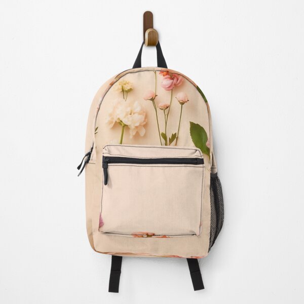 Item preview, Arrangement of spring flowers against a beige background. Blooming concept. Flat lay. Minimalistic concept. designed and sold by anytka.