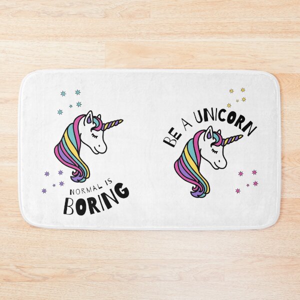 Item preview, Normal is Boring Be A Unicorn designed and sold by CartersDen.