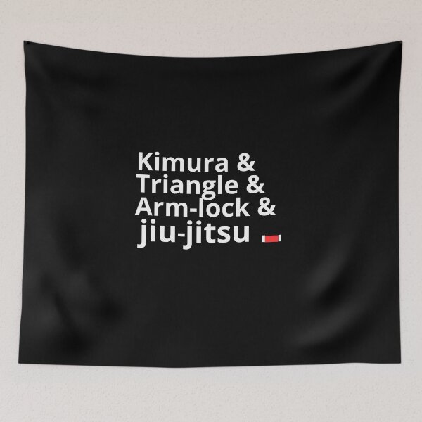 Item preview, kimura & triangle & arm-lock & jiu-jitsu designed and sold by studiobrazuka.