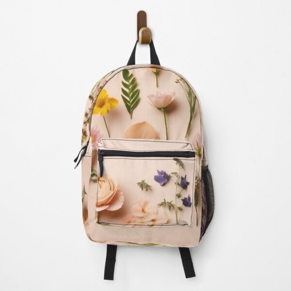 Item preview, Arrangement of spring flowers against a beige background. Blooming concept. Flat lay. Minimalistic concept. designed and sold by anytka.
