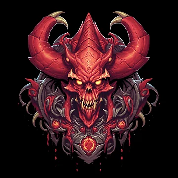 Artwork thumbnail, Demon Head by RoverB
