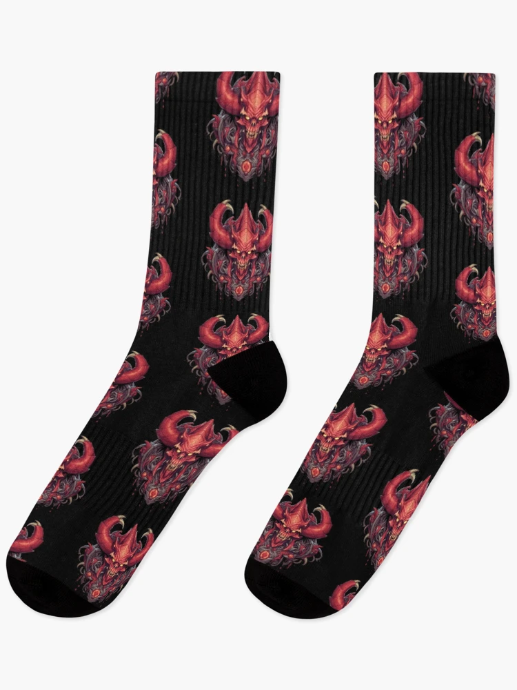 Thumbnail 1 of 5, Socks, Demon Head designed and sold by RoverB.