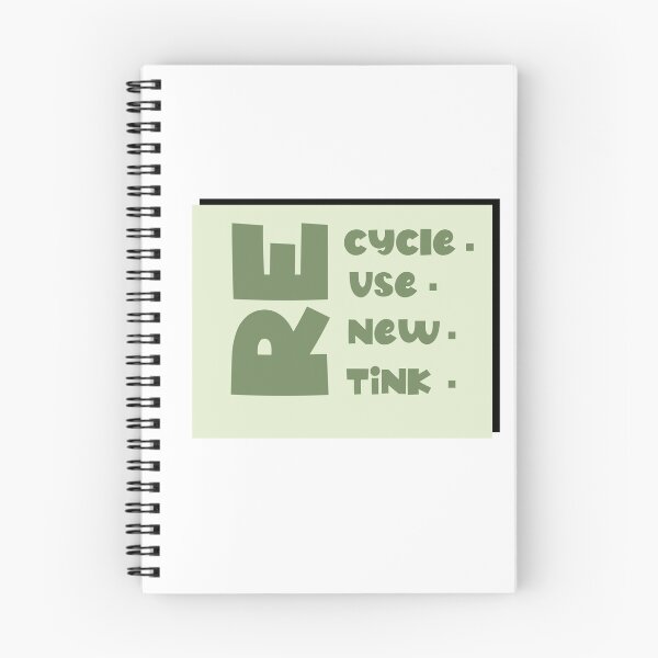 Item preview, Re Cycle Use New Think designed and sold by XT-shirts.