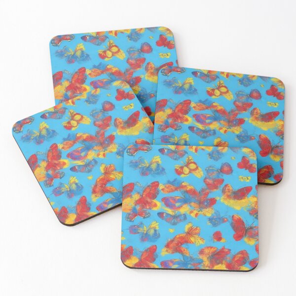 Item preview, red and yellow butterflies designed and sold by nigejohn.