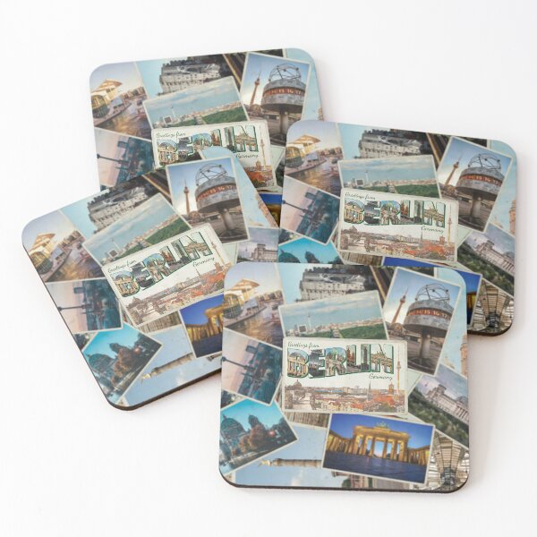 Item preview, Greetings from Berlin in Germany vintage style retro souvenir designed and sold by DeveloperProp0.
