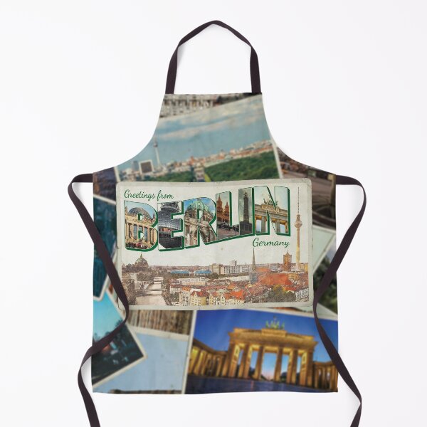 Item preview, Greetings from Berlin in Germany vintage style retro souvenir designed and sold by DeveloperProp0.