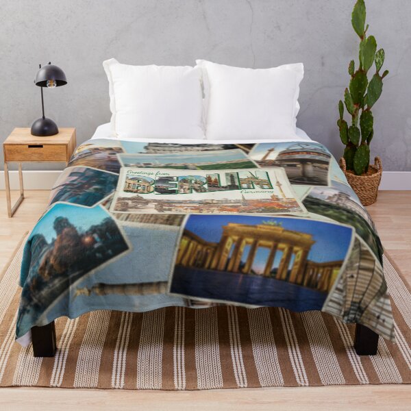 Item preview, Greetings from Berlin in Germany vintage style retro souvenir designed and sold by DeveloperProp0.