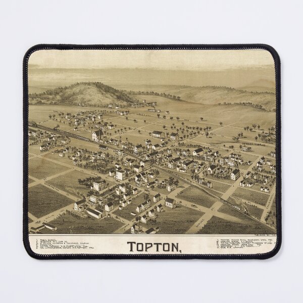 Item preview, Topton, Pennsylvania (1893) designed and sold by allhistory.