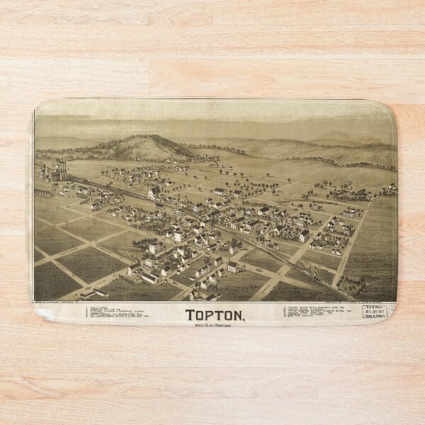 Item preview, Topton, Pennsylvania (1893) designed and sold by allhistory.