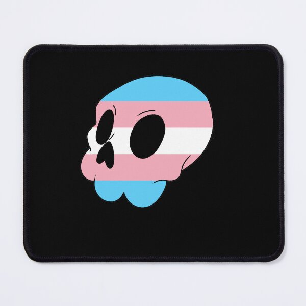 Item preview, Transgender Skull designed and sold by BatsyBatsThyme.