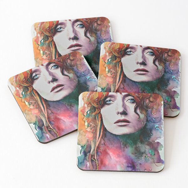 Item preview, portrait of Florence Welch designed and sold by bogfl.